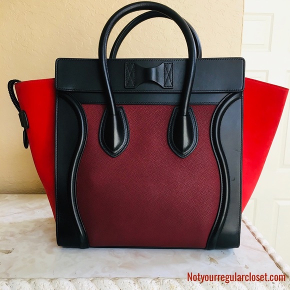 Celine Handbags - ❌SOLD❌ Céline Tricolor MINI LUGGAGE